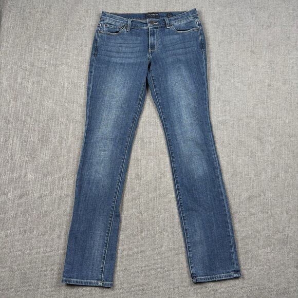 Lucky Brand Denim - Lucky Brand Mid Rise Sweet Straight Jeans Medium Wash Blue 2/26 Regular Denim